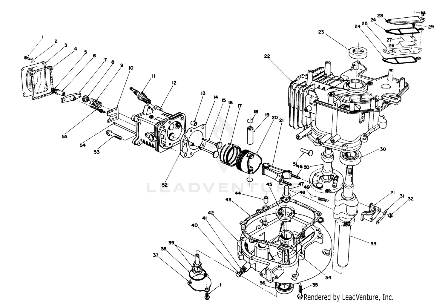 Engine Assembly (model No. Vmh7)