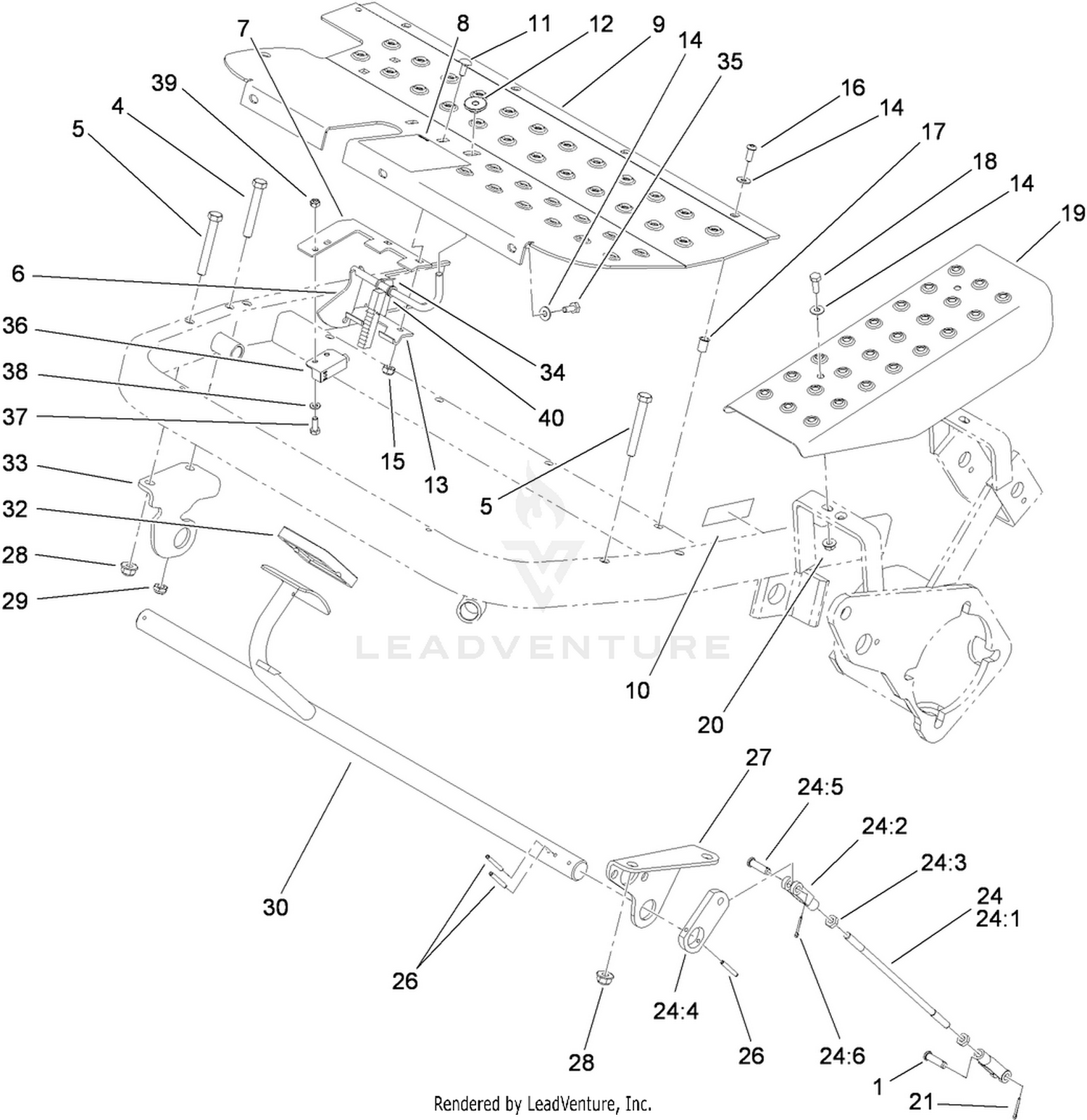 Brake Pedal Assembly