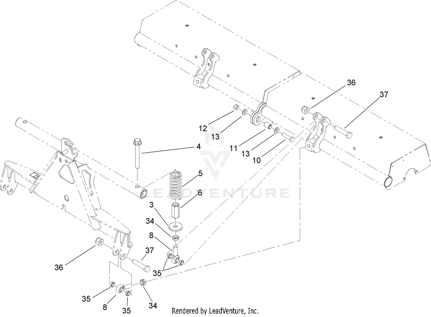 Spiker Suspension Assembly