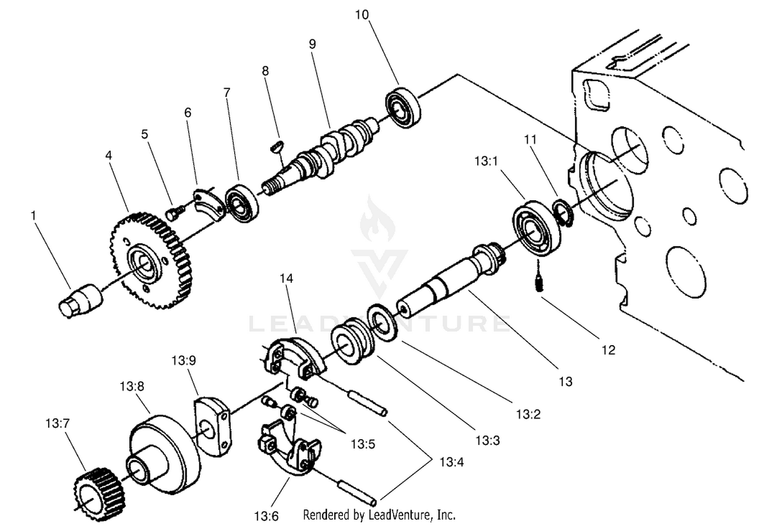 Fuel Camshaft Assembly
