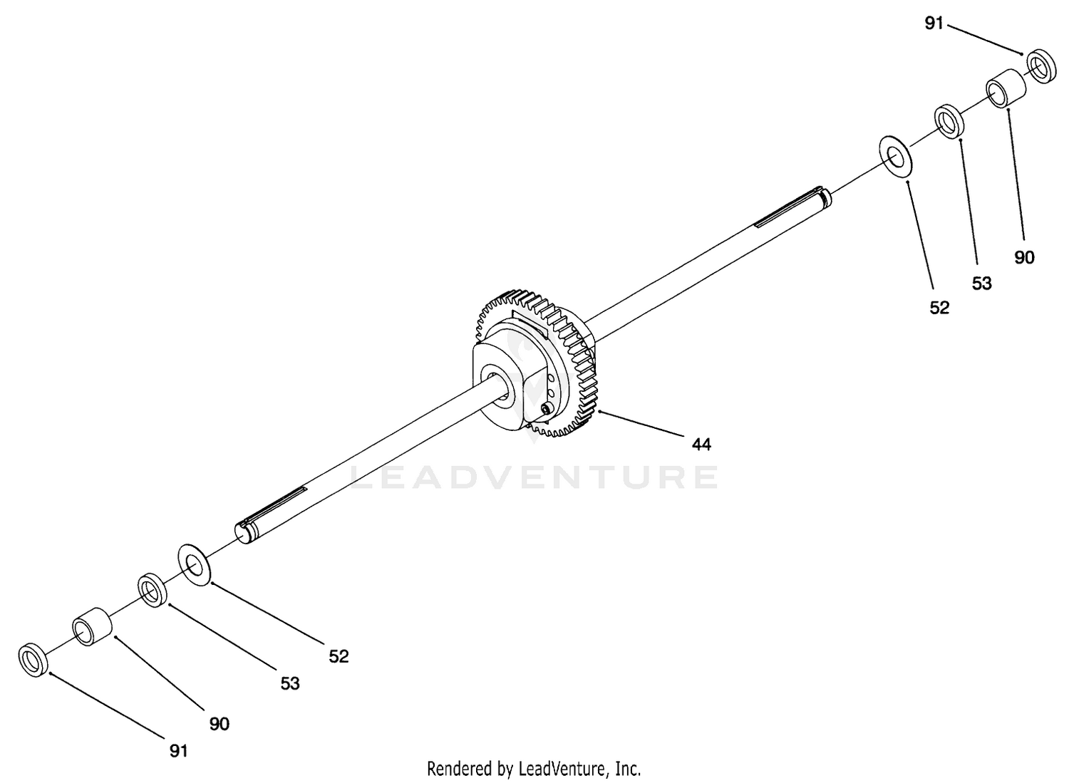 Hydro Transaxle Assembly (continued)