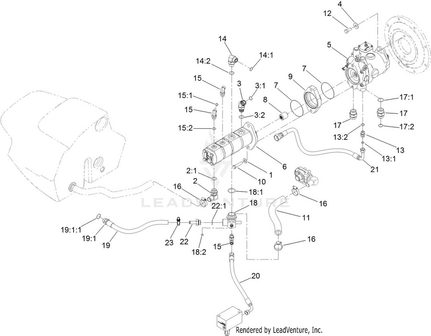 Hydraulic Pump Assembly