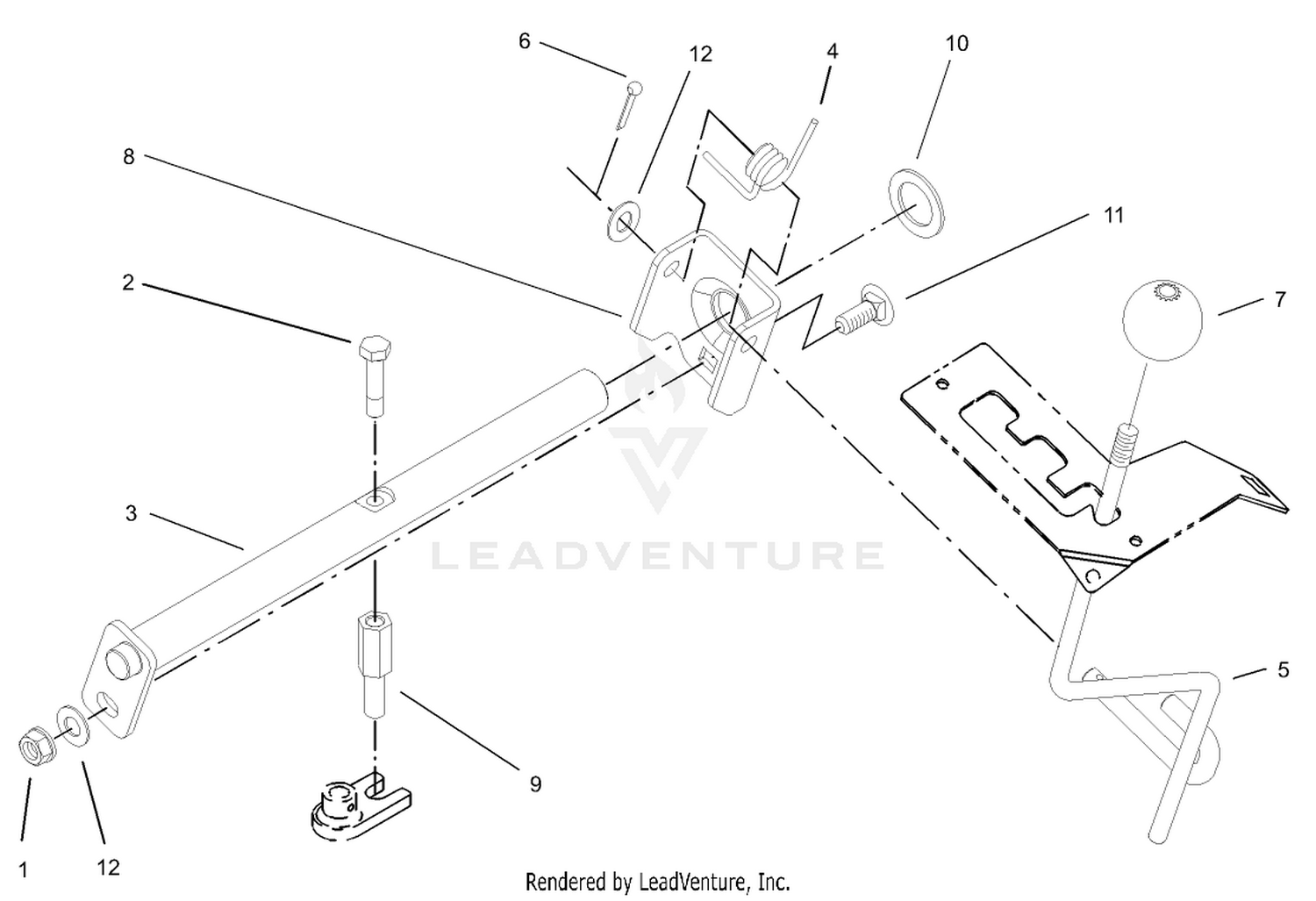 Hi-Lo Shift Assembly