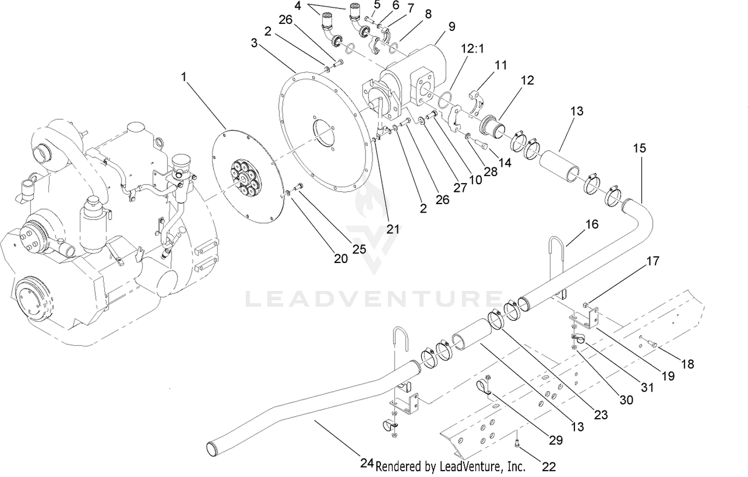 Hydraulic Pump Plate Assembly