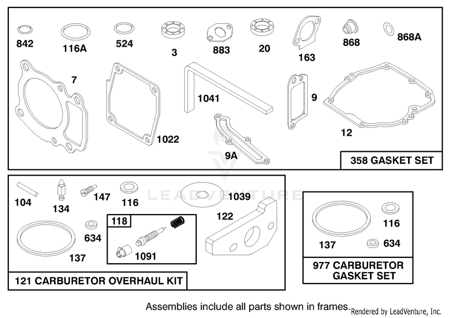 Engine Gts 150 (model No. 20483 Only) 7