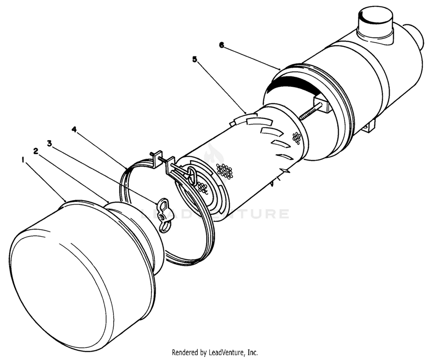 Air Cleaner Assembly No. 69-1890