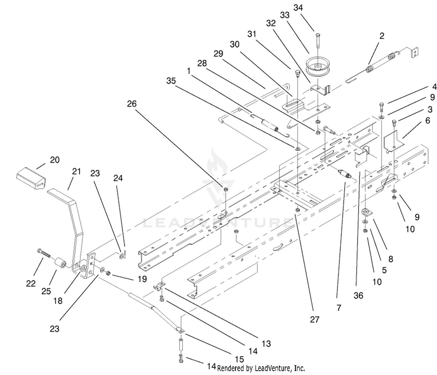 Traction Clutching Components Assembly