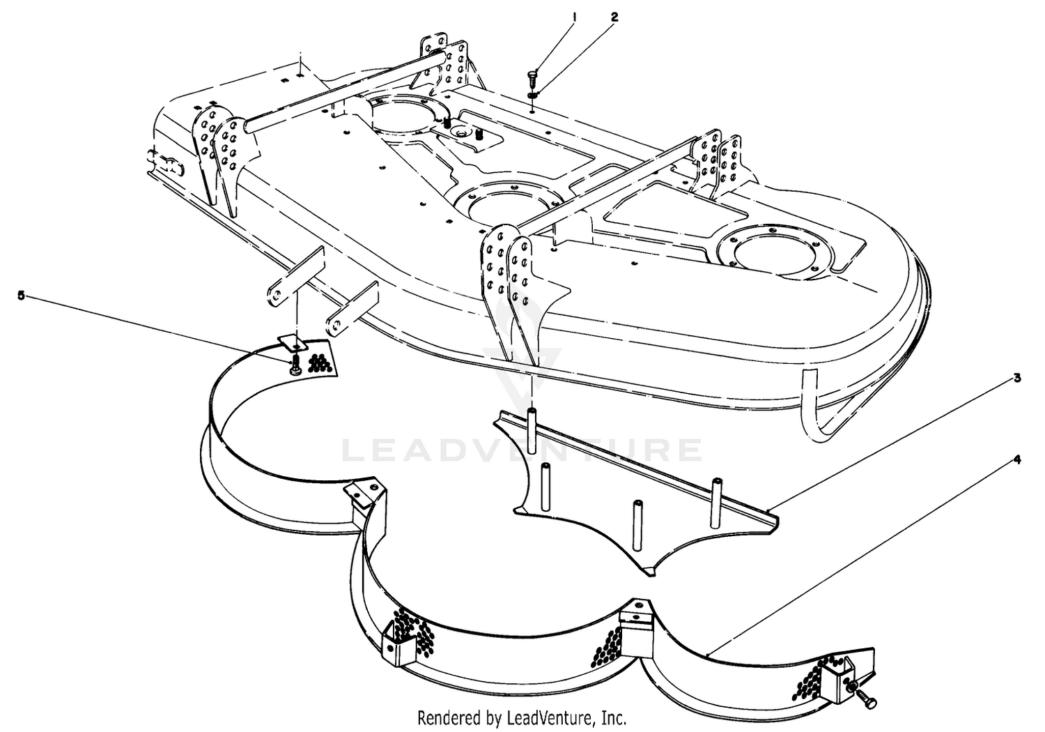 Mulcher Kit Model No. 30700 (optional) (for Cutting Unit Models 30545 And 30555)