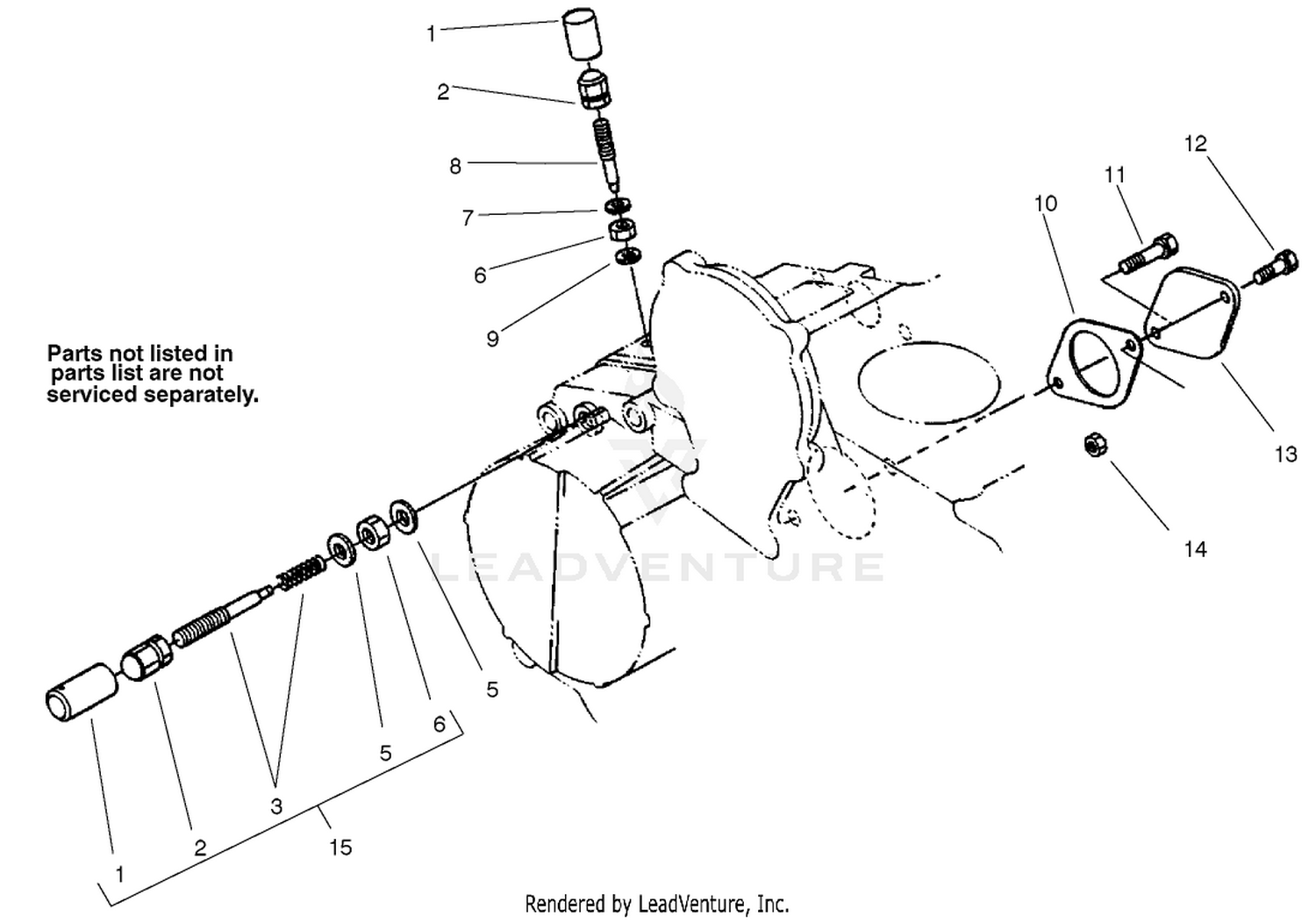 Engine Stop Lever Assembly