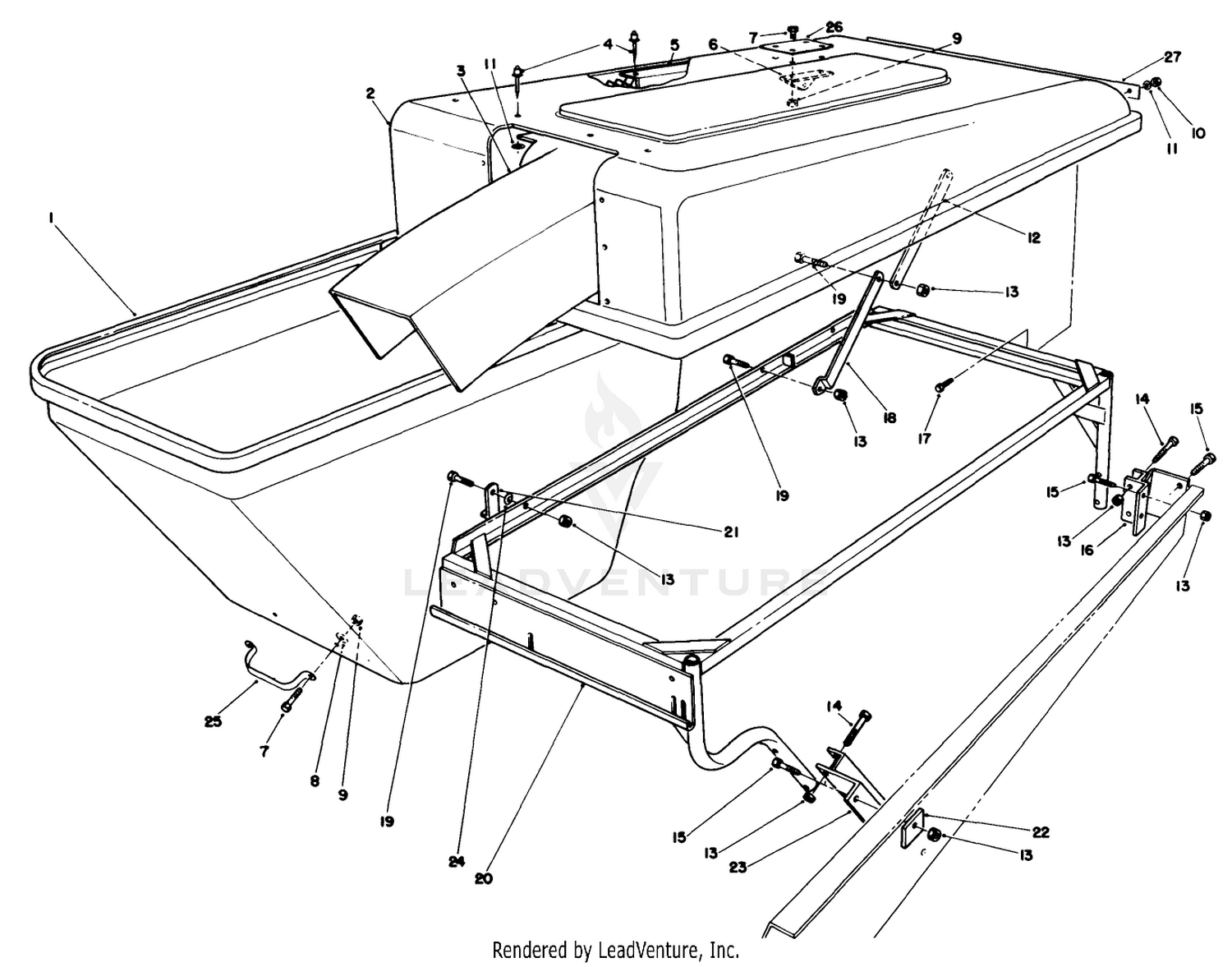 Grass Collection System Model No. 30751 (optional)(continued)