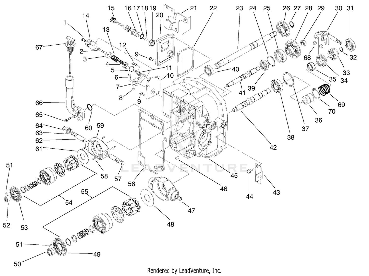 Hydraulic Housing Assembly