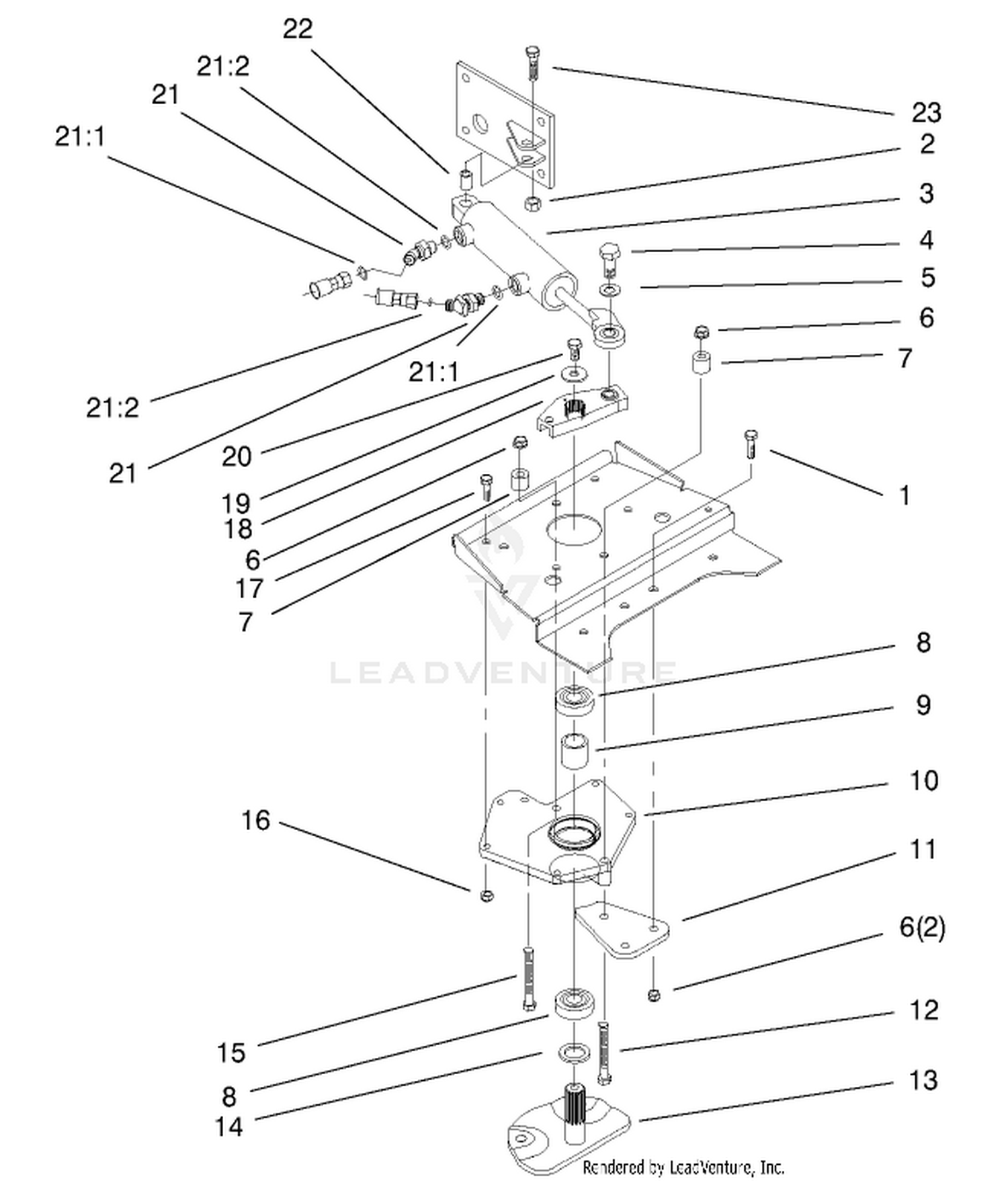 Lower Manual Steering Assembly