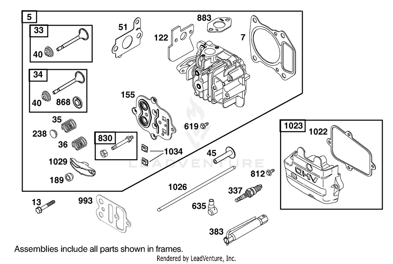 Assembly diagram