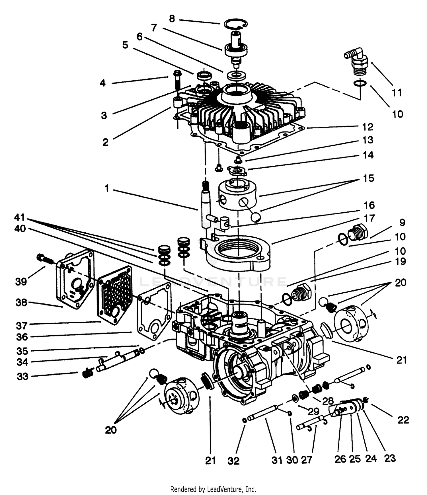 Transmission Eaton Model 751-045