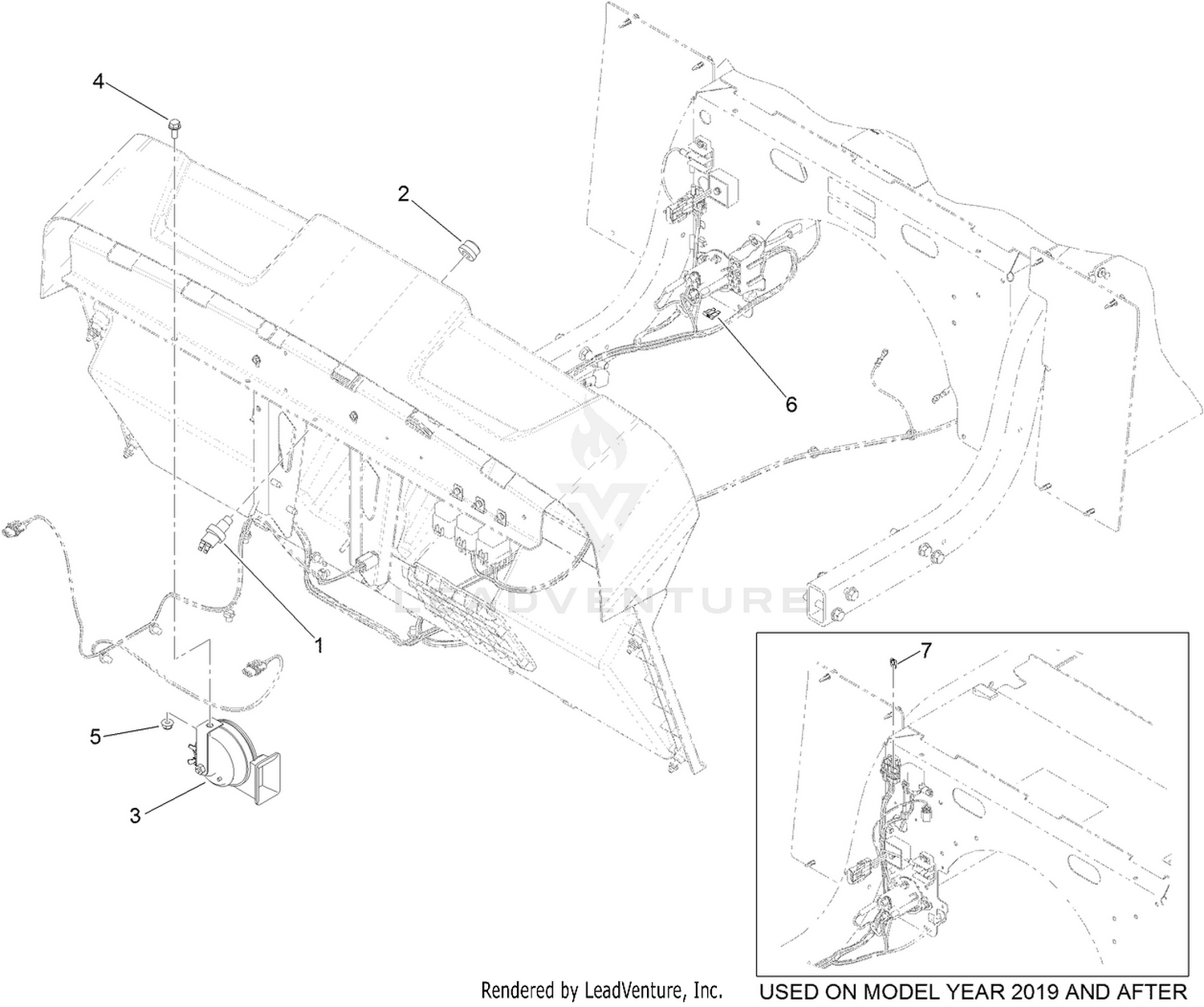 Horn Assembly No. 133-3016