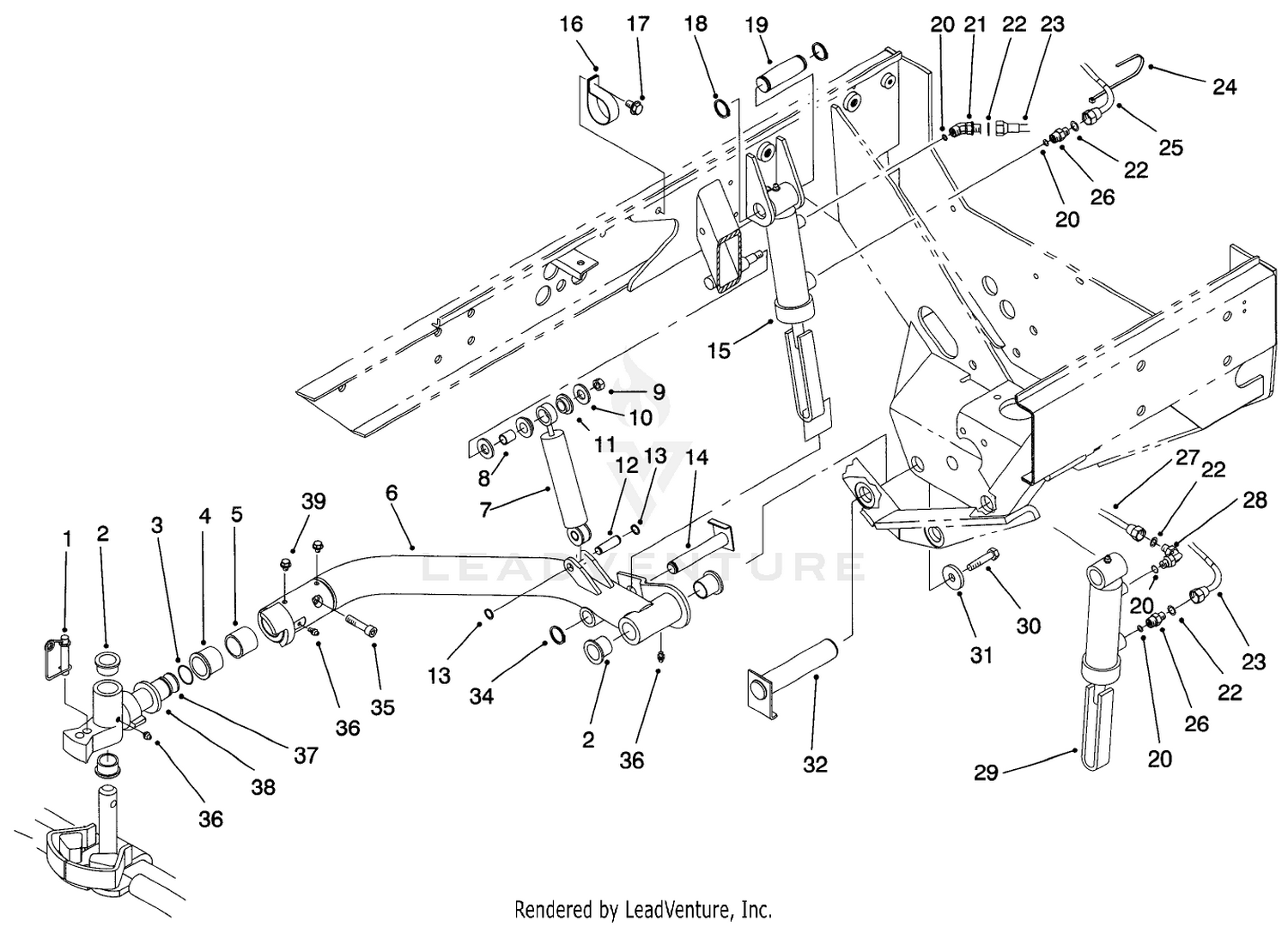 Rear Lift Arm Assembly