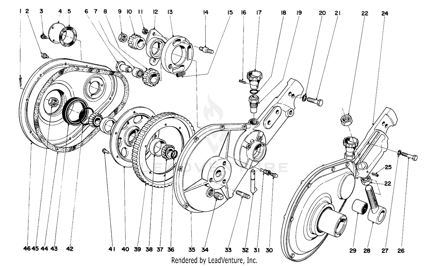 Gear Case Assembly
