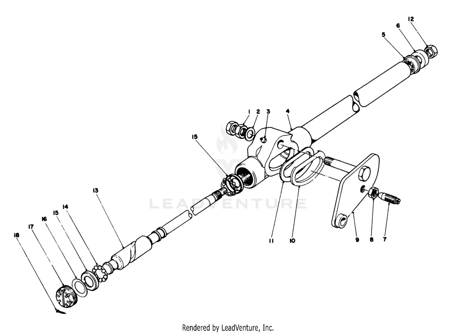 Steering Gear Assembly-33-4350