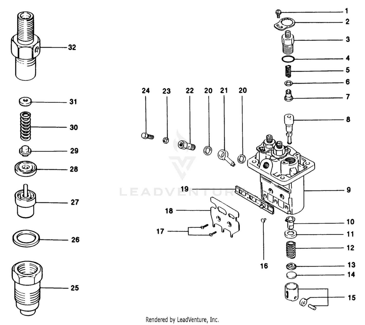 Fuel Injection Pump Assembly