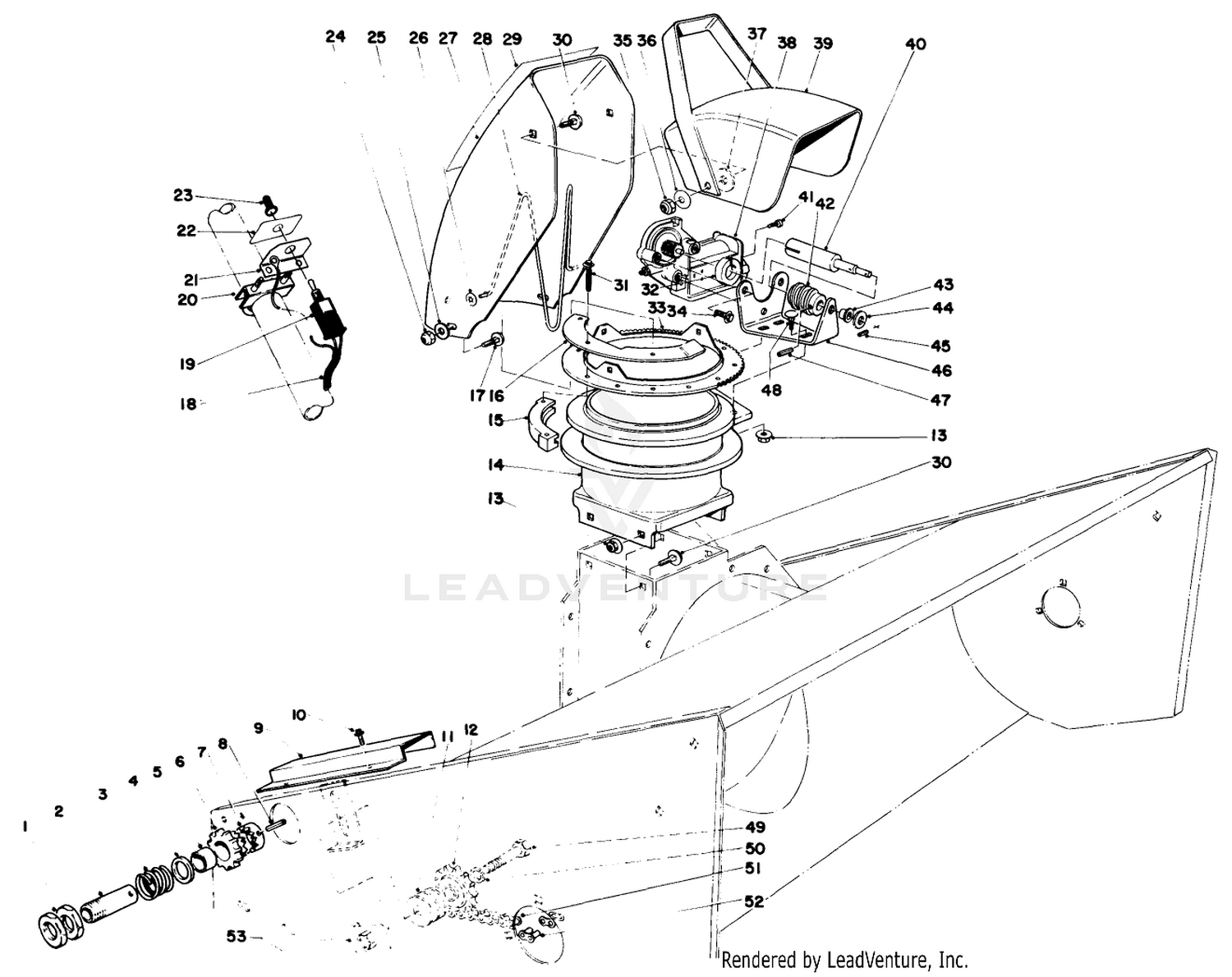 48" Snowthrower Model No. 30570 (optional)(continued) 2