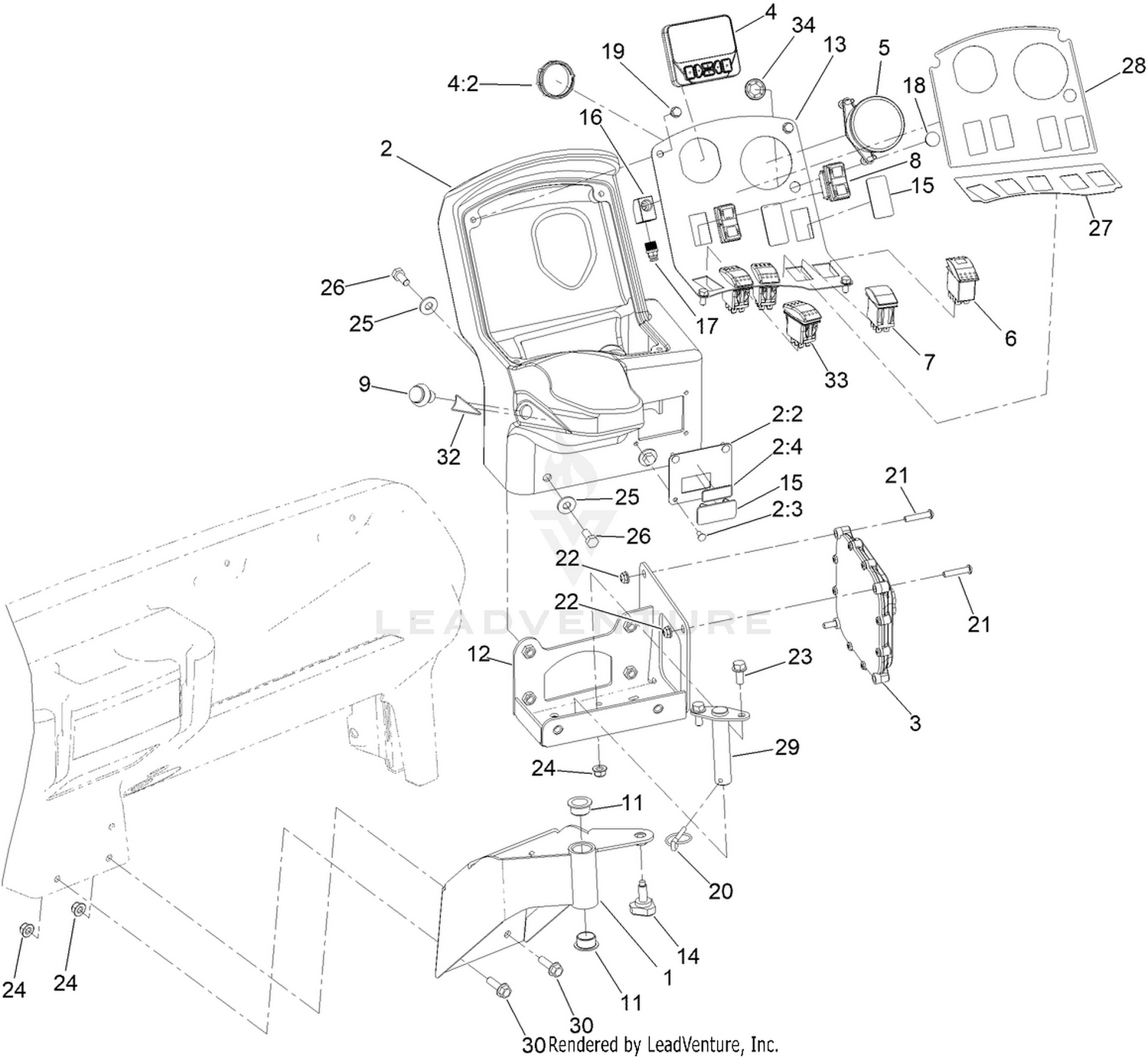 Control Console Assembly