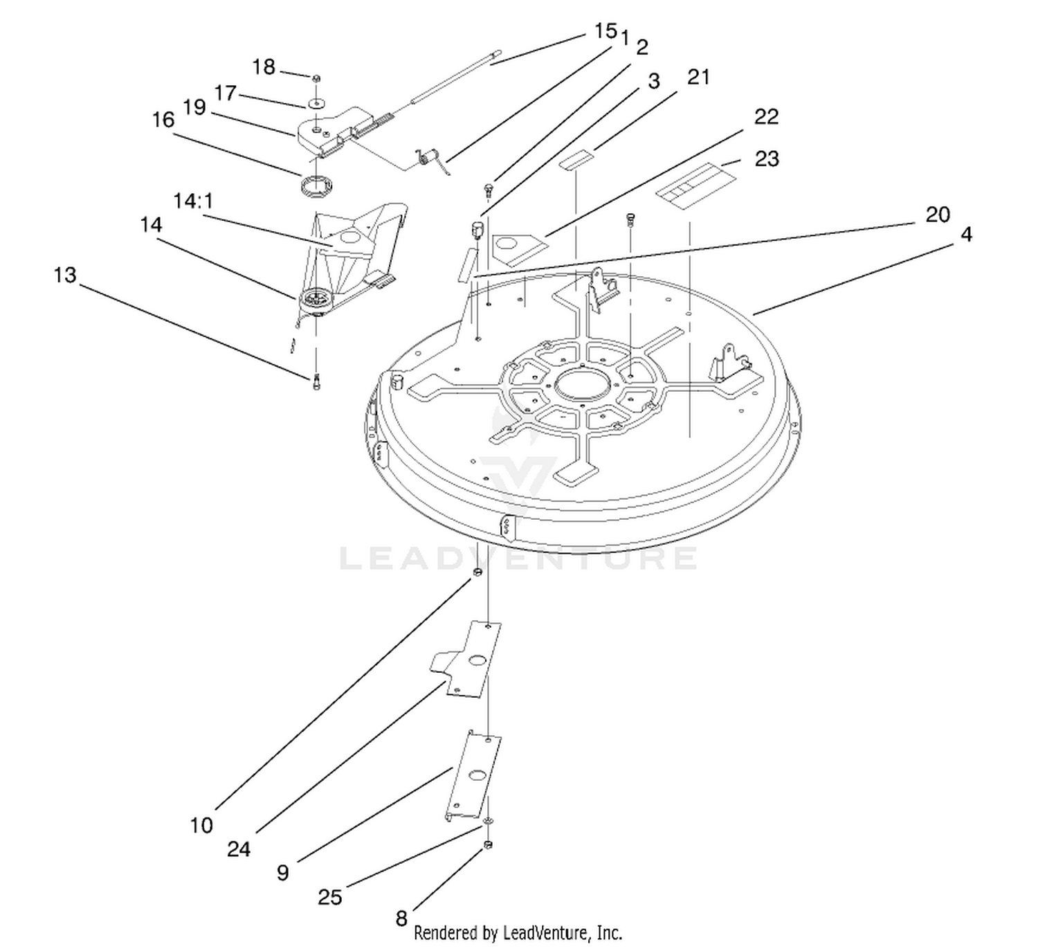 Deck Assembly (32"cutting Unit)