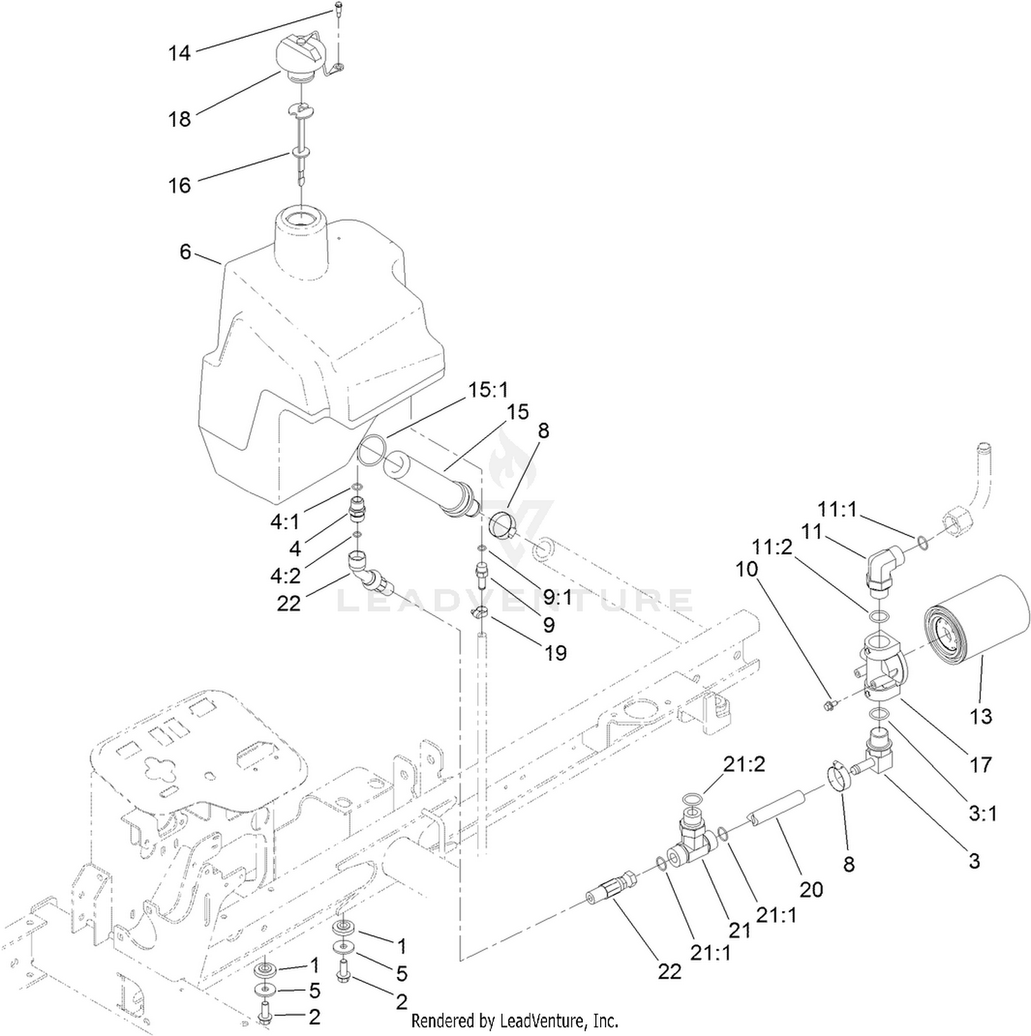 Hydraulic Tank Assembly
