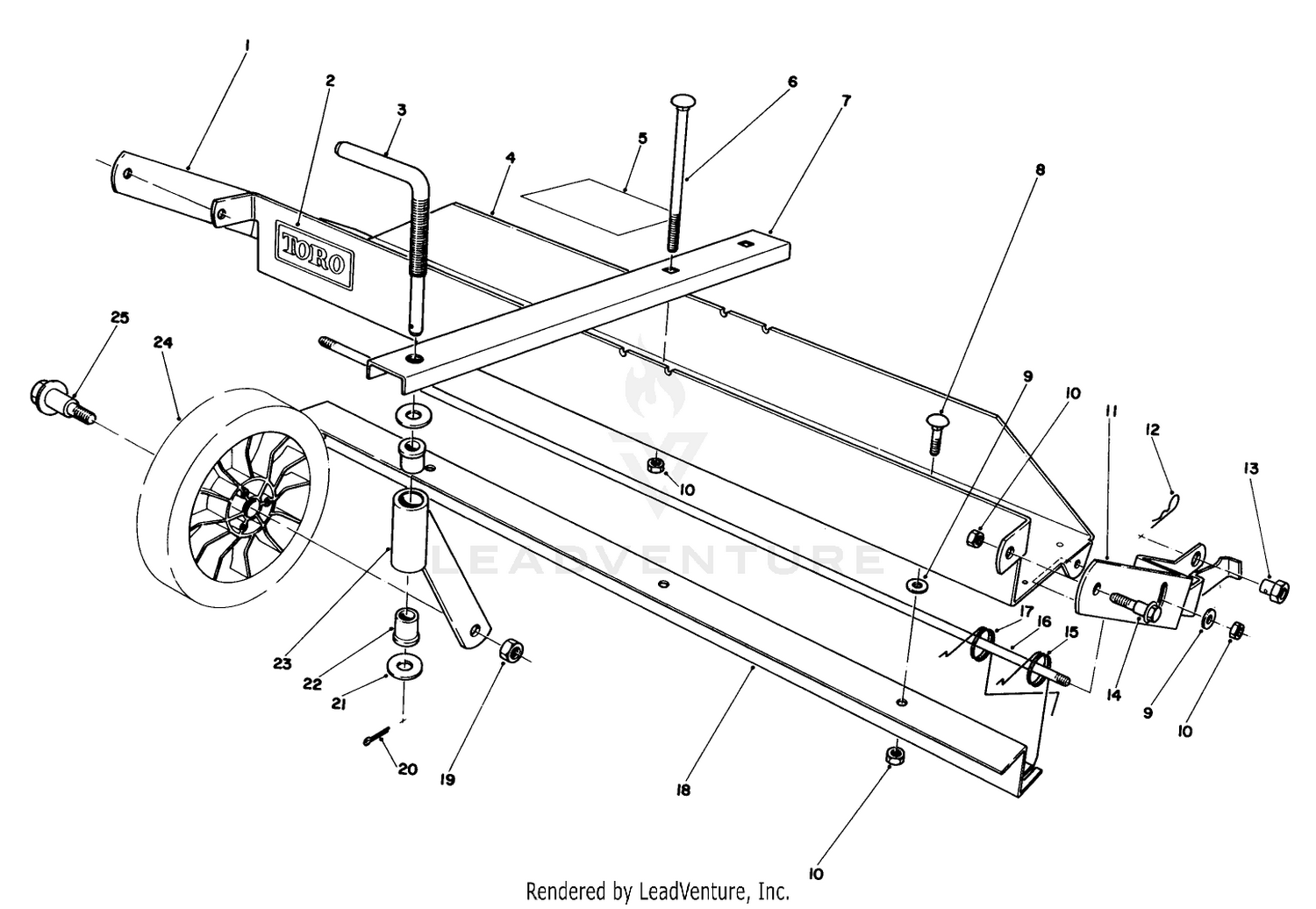 Dethatcher Kit Model No. 59126 (optional)