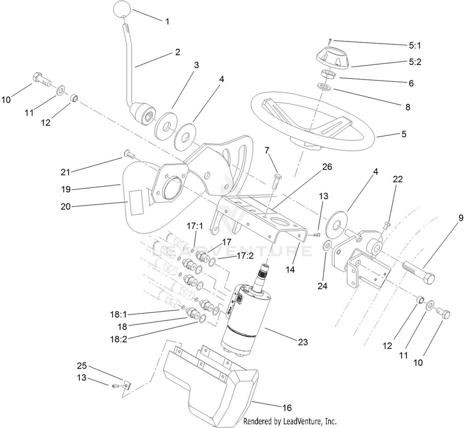 Steering Arm Assembly