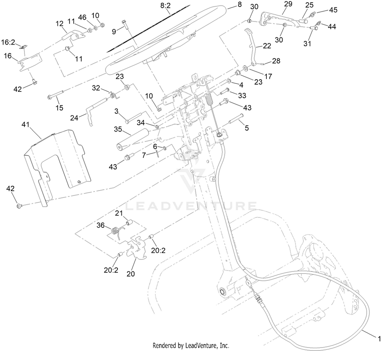 Upper Handle Assembly