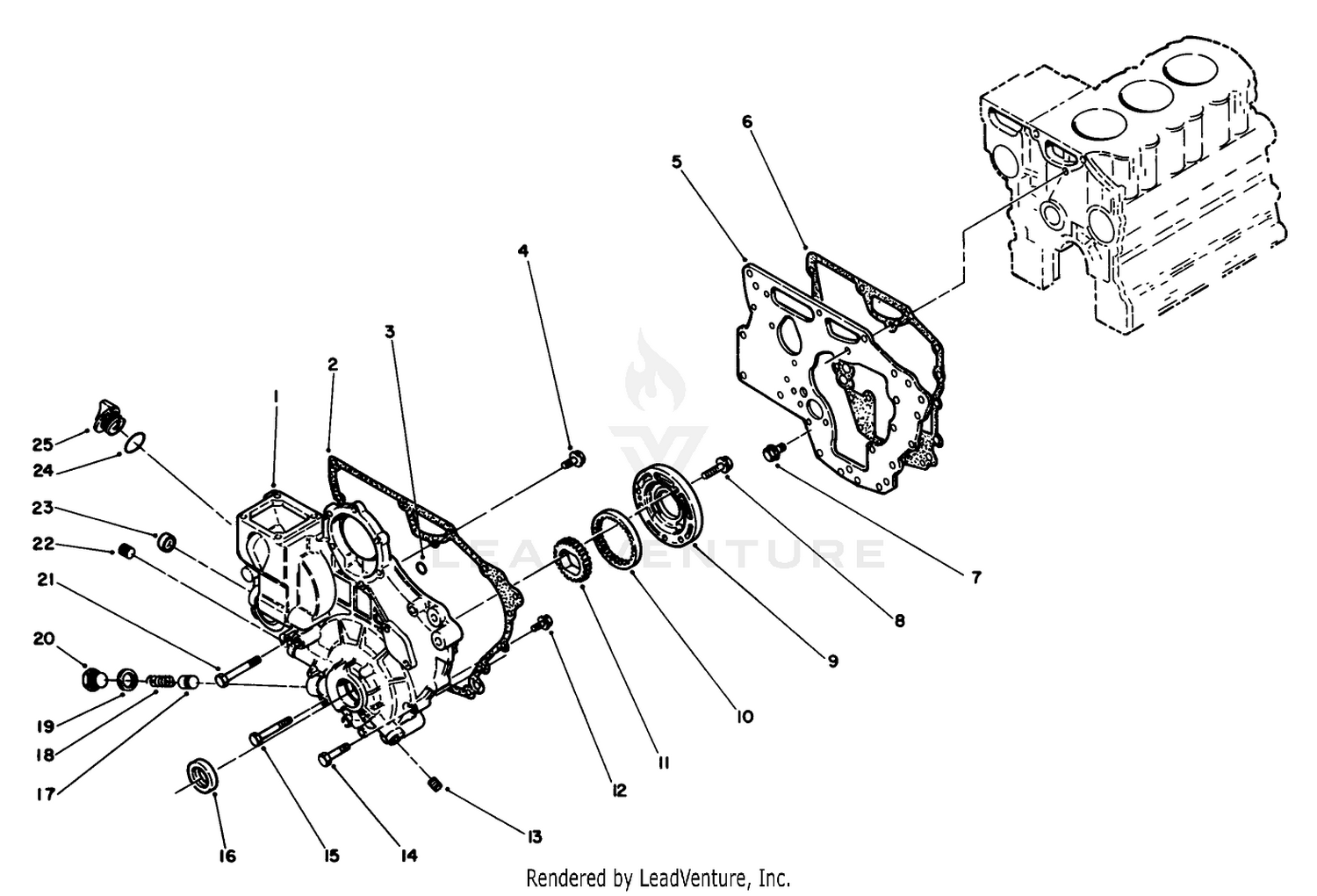 Gear Case Assembly