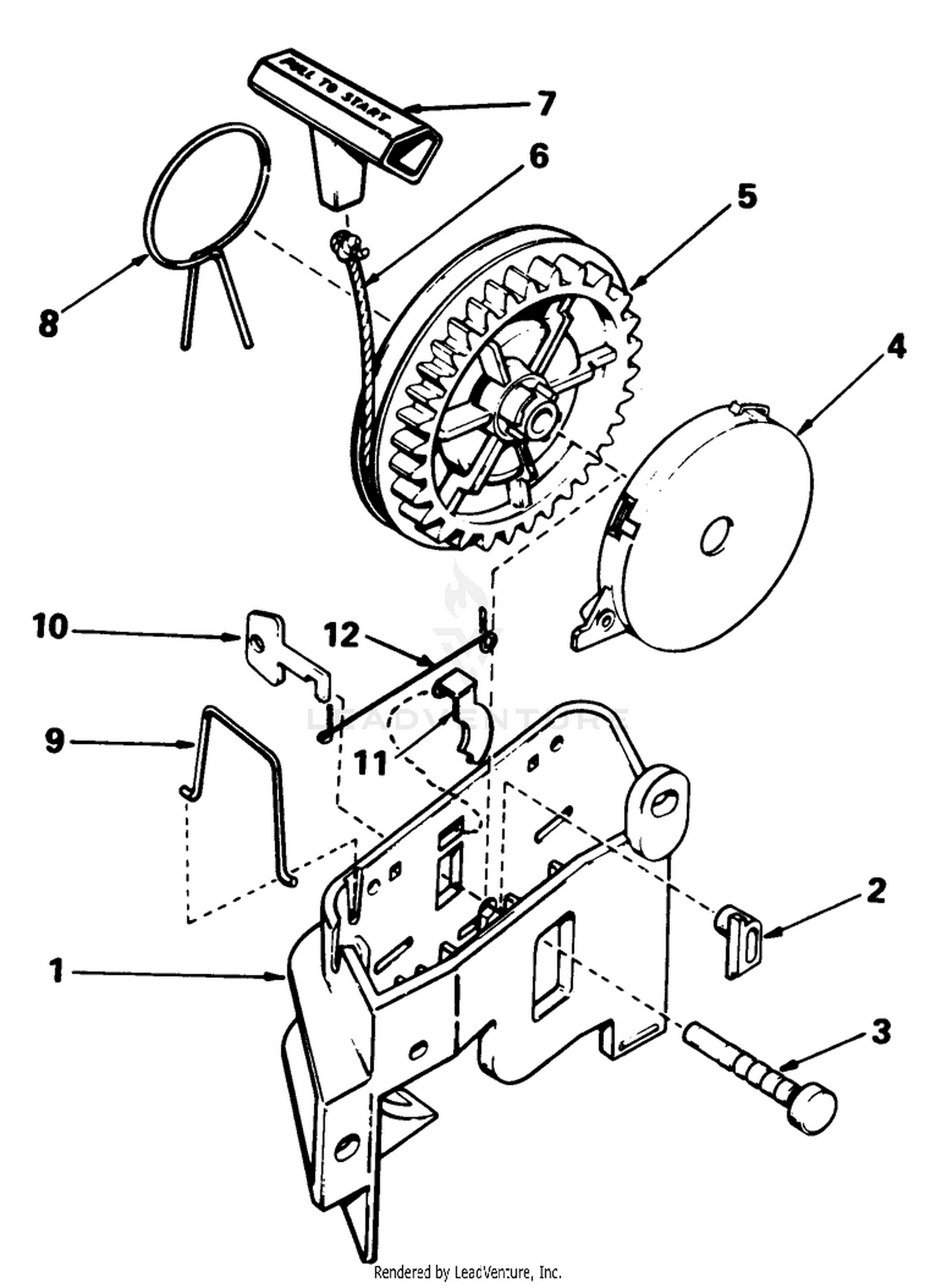 Starter Assembly No. 590532