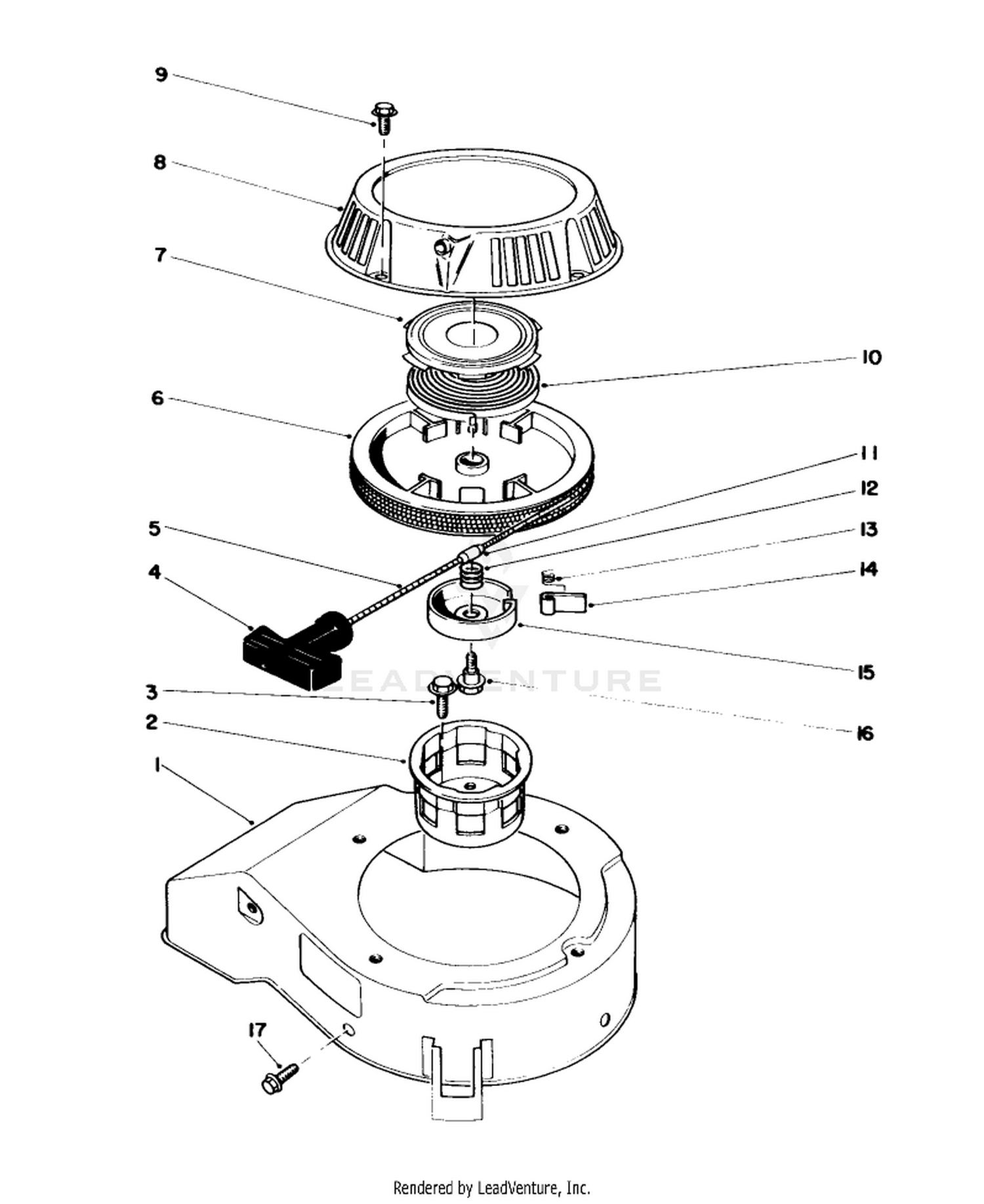Recoil Assembly (engine No. 47pg6)