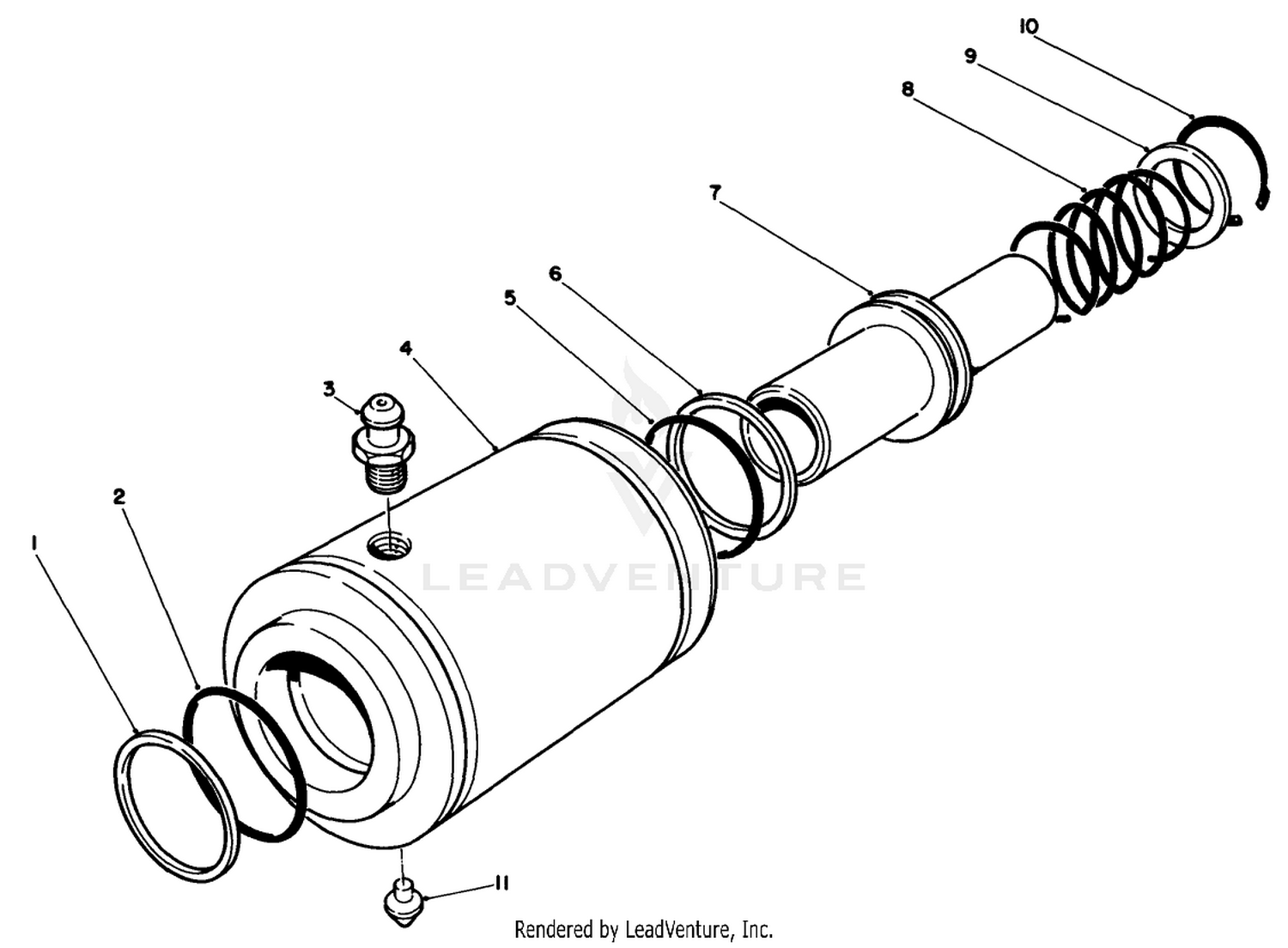 Brake Actuator Assembly No. 69-9820