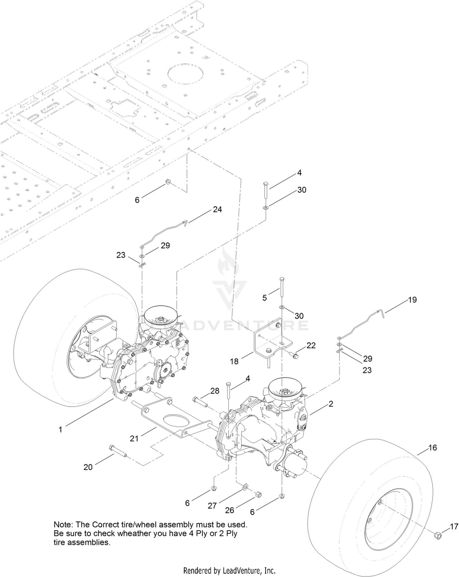 Hydro Transaxle Assembly