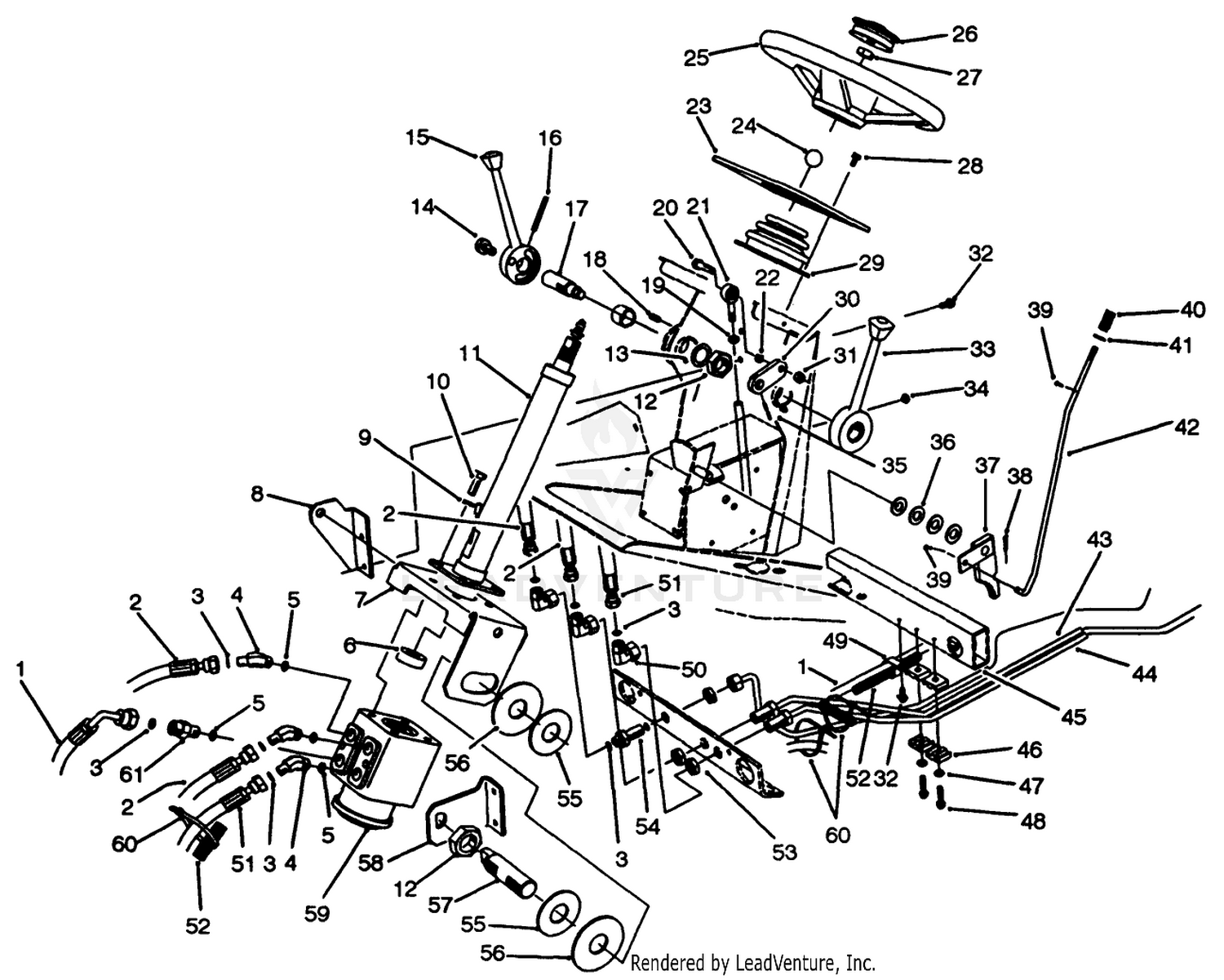 Steering Tower Assembly
