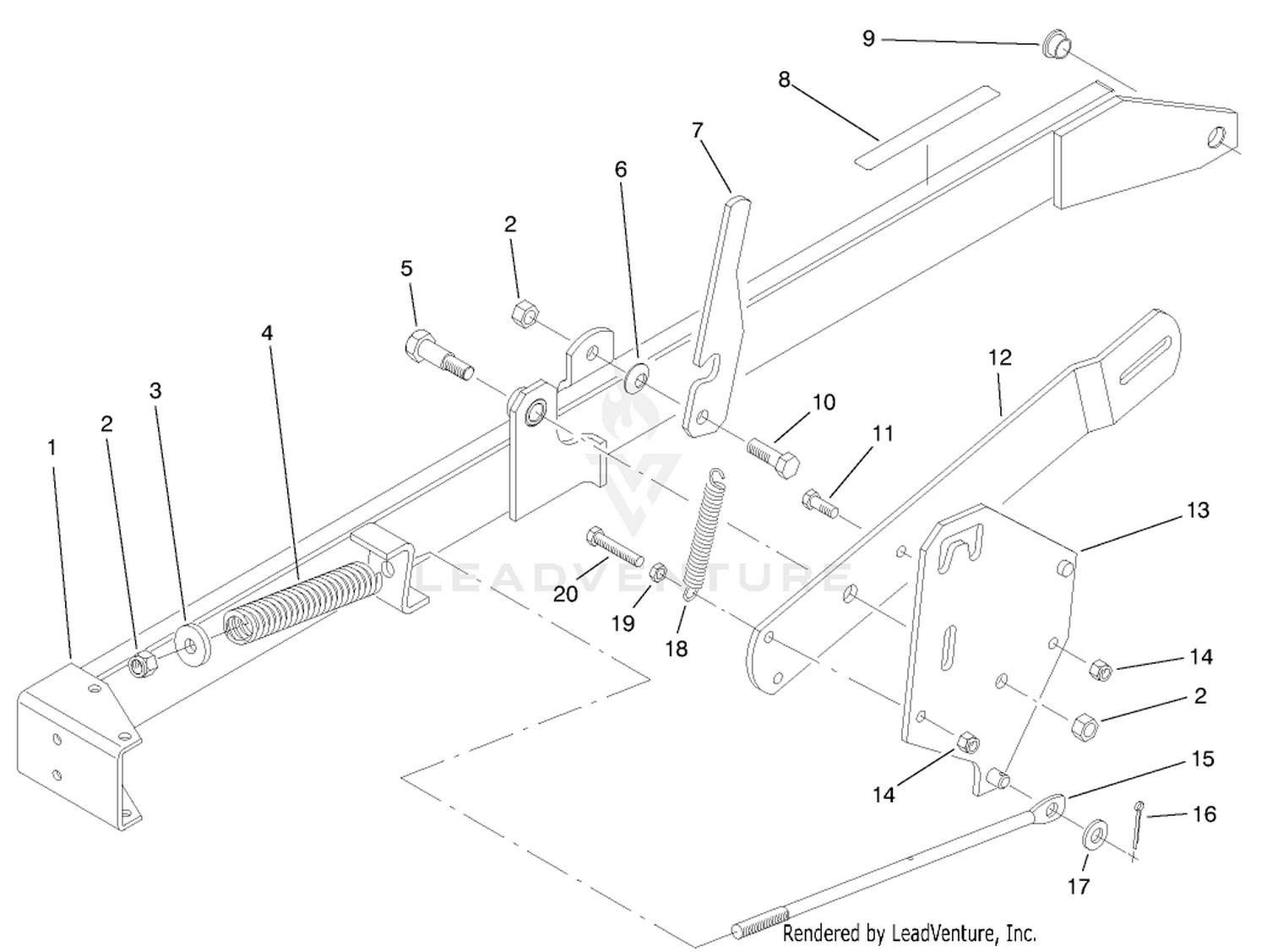 Left and Right Hand Arm Assembly