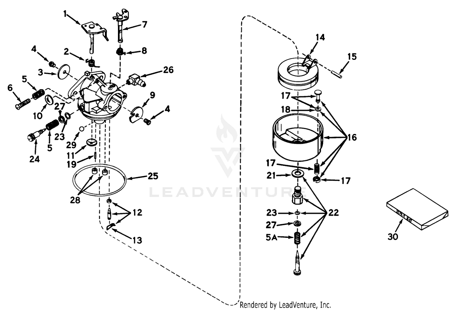 Carburetor No. 631581