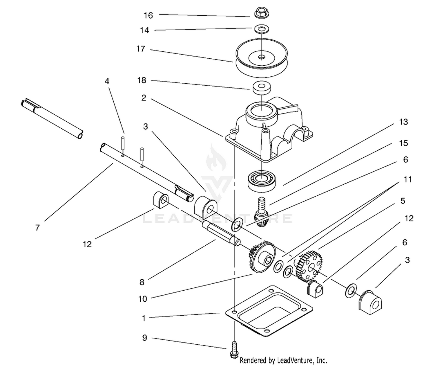 Gear Case Assembly