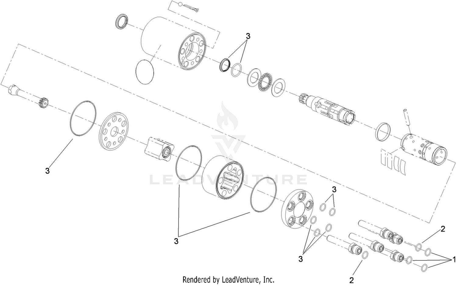 Steer Valve Assembly No. 117-0707
