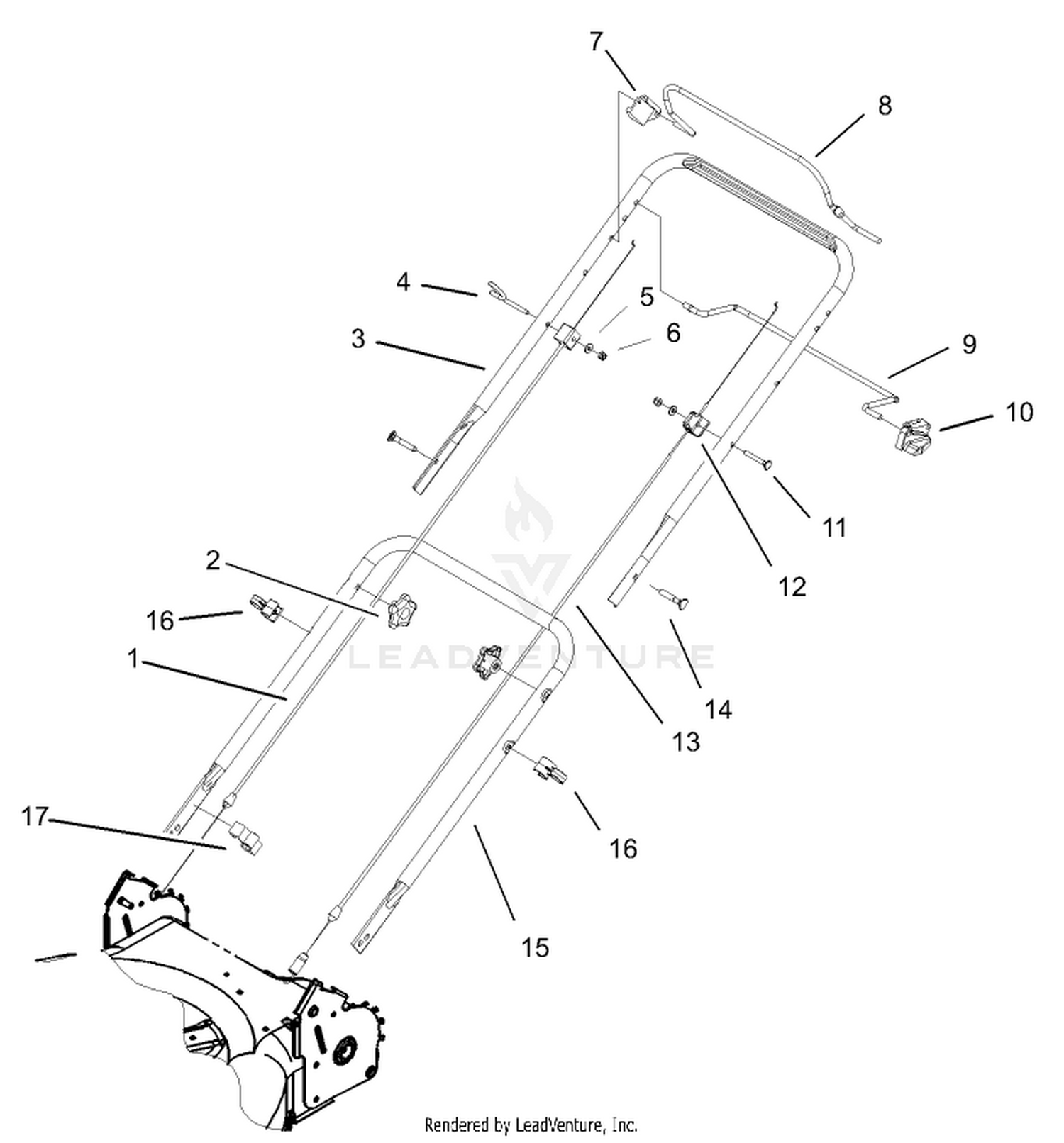 2 Bail Handle Assembly