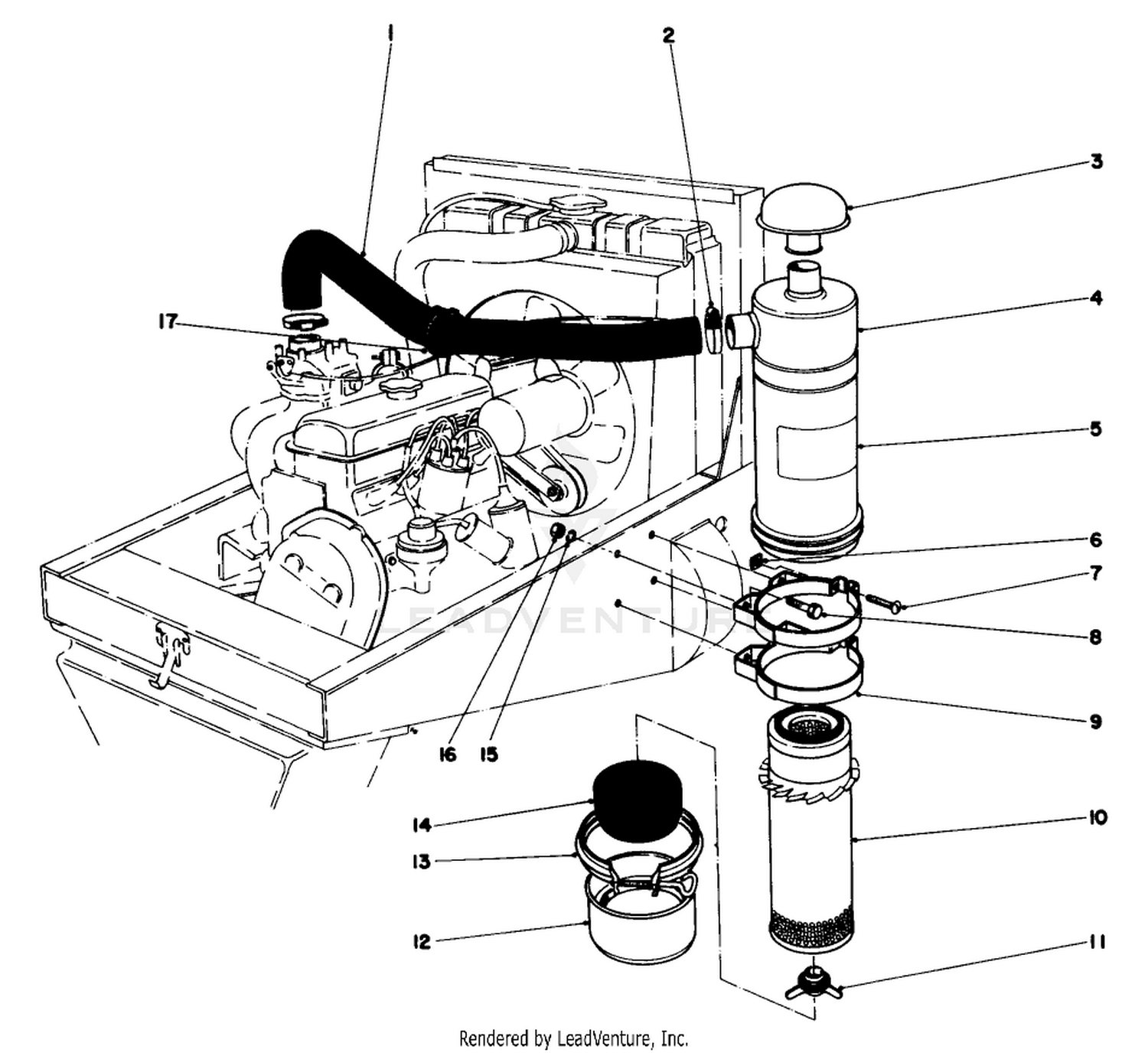Air Cleaner Assembly 27-7090