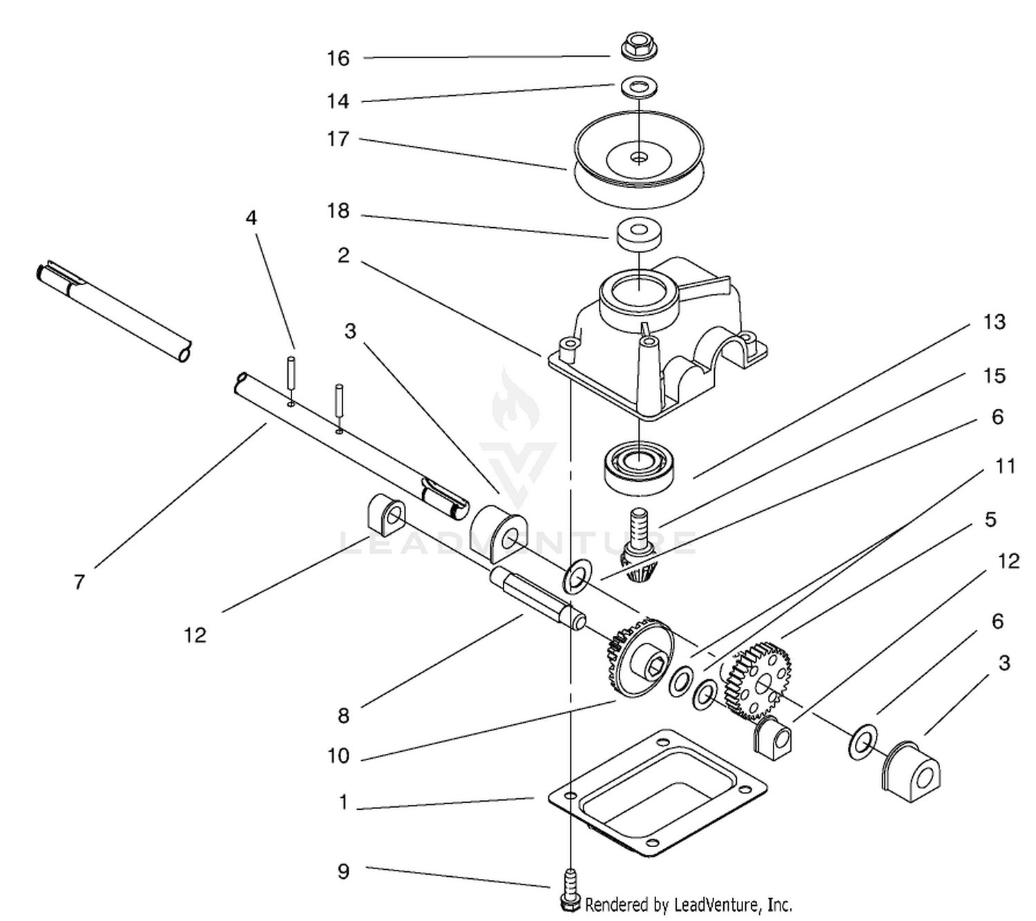 Gear Case Assembly