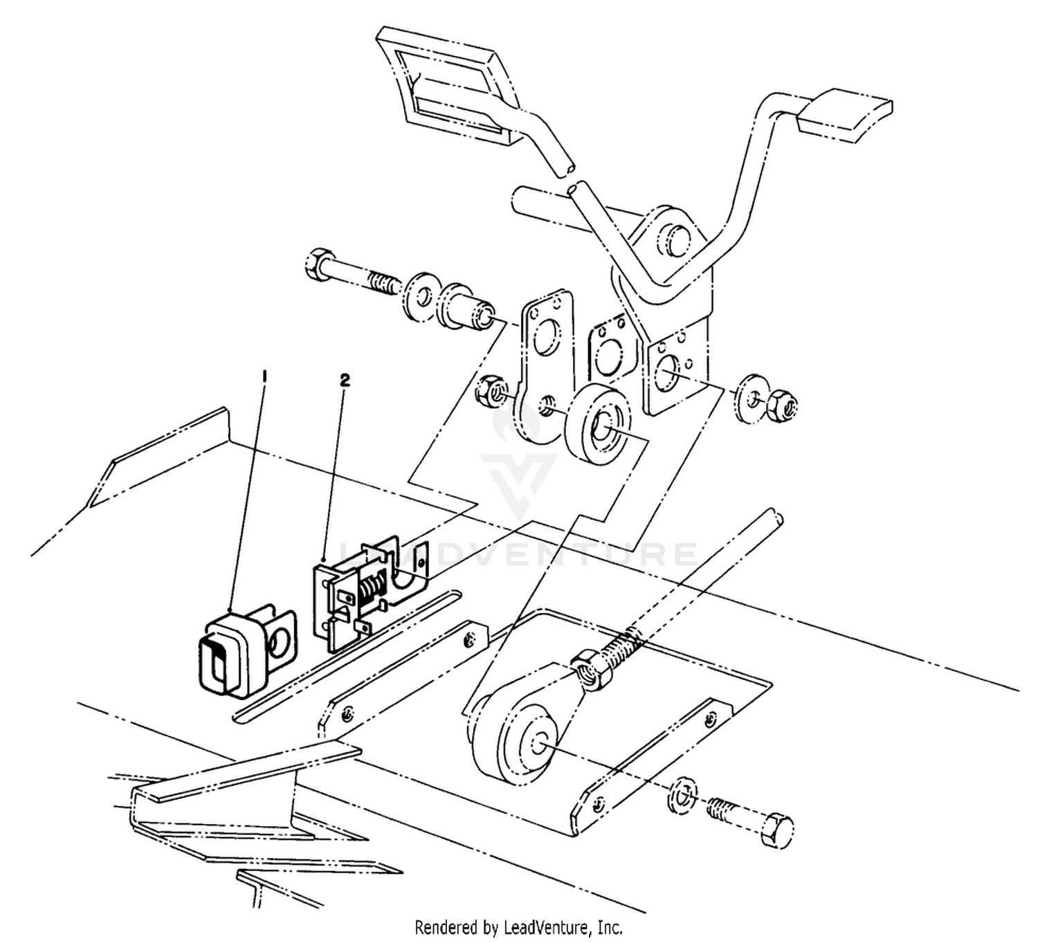 Traction Pedal Assembly-Cruise Control Kit Model No. 03770