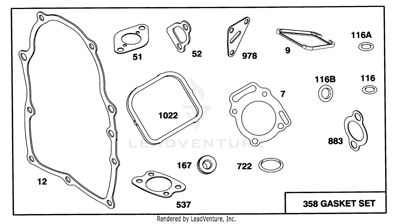 Engine Briggs  Stratton Model 303447-0411-01 9