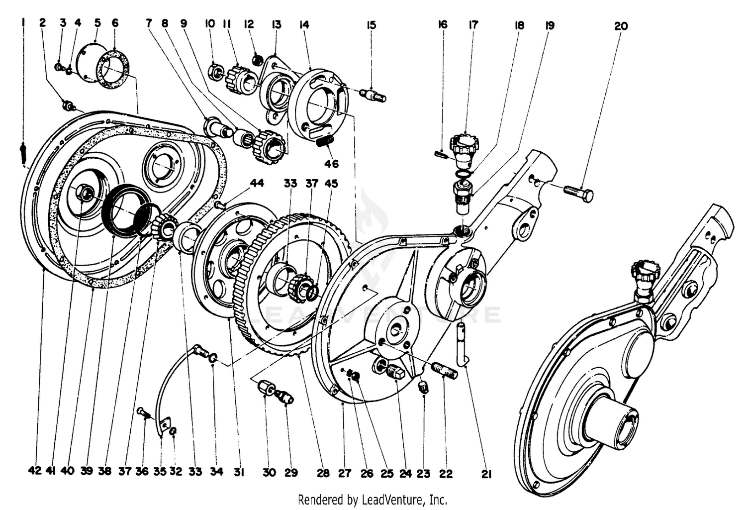Gear Case Assembly
