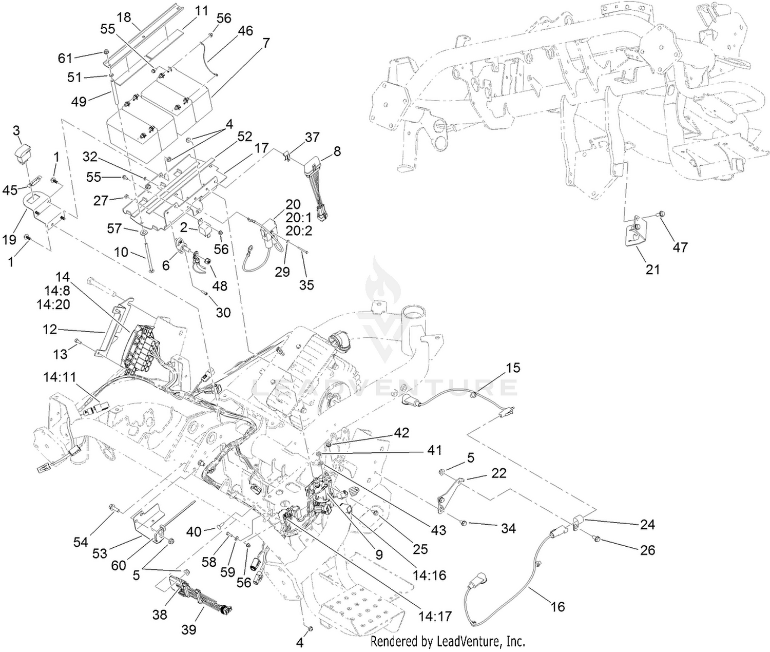 Electric Mow Battery Assembly