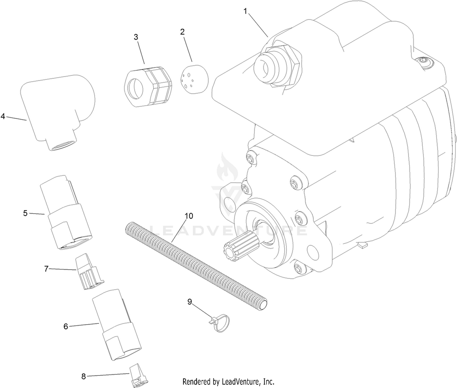 Electric Motor Assembly No. 138-8902