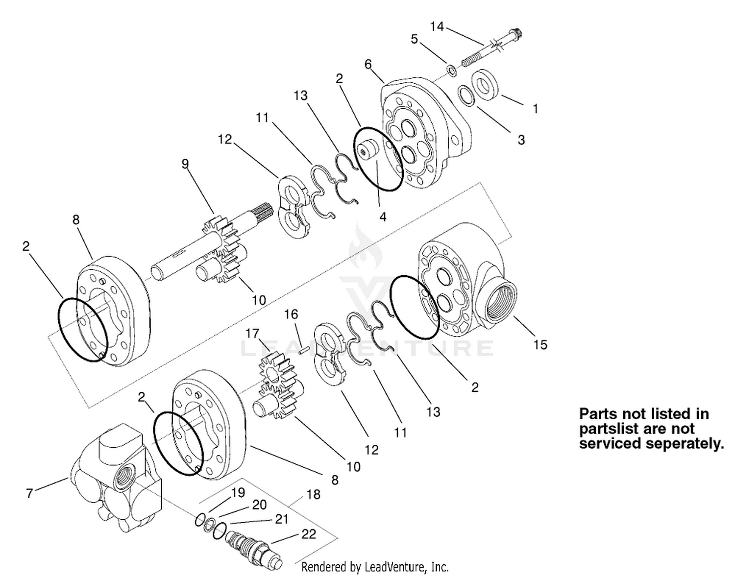 Gear Pump Assembly No. 94-8297