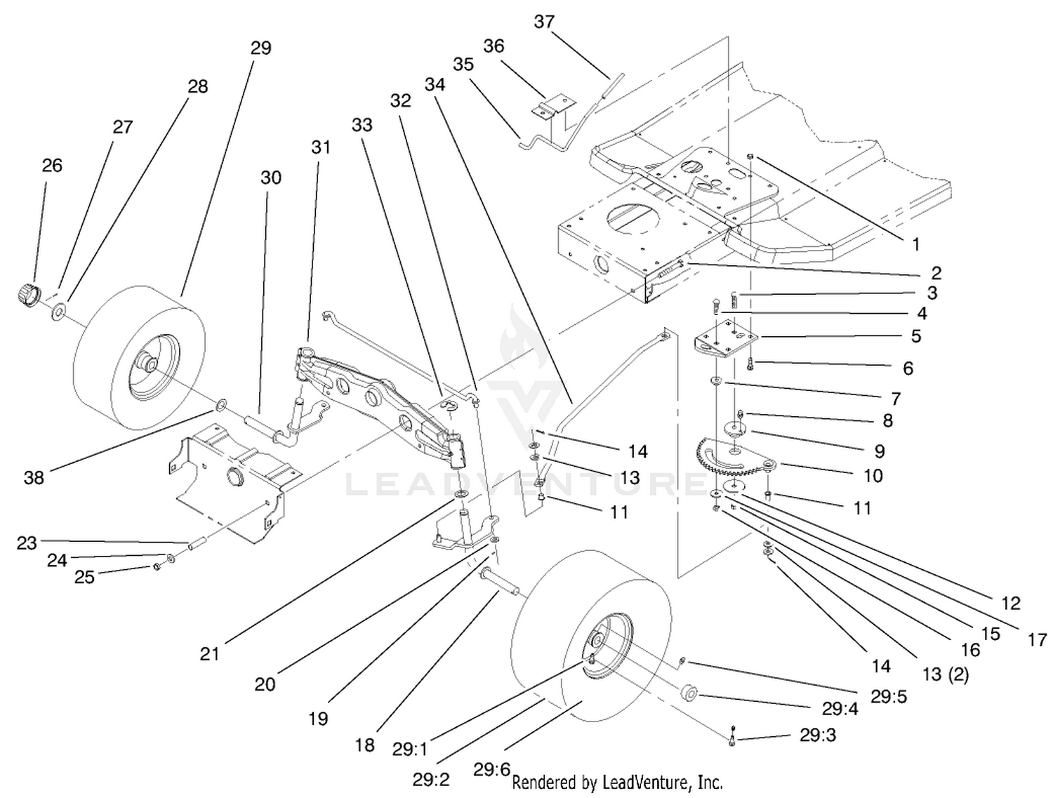 Front Axle Assembly